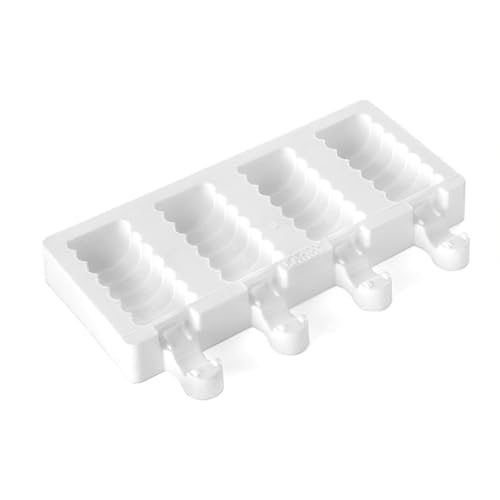 silikomart | GEL04M Silikonform für Speiseeis MINI TANGO, antihaftbeschichtet, 4 Stück, Packung mit 1 Form für Süßigkeiten, Easy Ice Cream, 67 x 33 mm, h 22 mm, Volumen 144 ml, Made in Italy silikomart | GEL04M Silikonform für Speiseeis MINI TANGO, antihaftbeschichtet, 4 Stück, Packung mit 1 Form für Süßigkeiten, Easy Ice Cream, 67 x 33 mm, h 22 mm, Volumen 144 ml, Made in Italy von silikomart