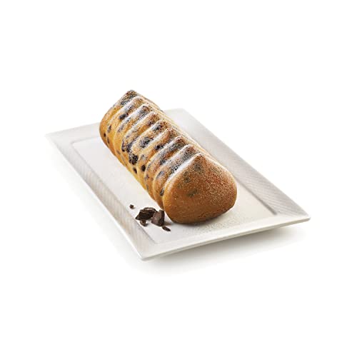 silikomart | Silikon-Kuchenform Modern MERINGA, antihaftbeschichtet, 1er Pack Form mit Sicherheitsring, 3D Design, 250 x 90 mm, h 75 mm, Volumen 1,1 l, Made in Italy silikomart | Silikon-Kuchenform Modern MERINGA, antihaftbeschichtet, 1er Pack Form mit Sicherheitsring, 3D Design, 250 x 90 mm, h 75 mm, Volumen 1,1 l, Made in Italy von silikomart