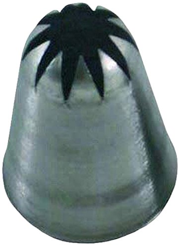 Silikomart |BC322 Edelstahl-Mundstück für Sac a Poche, geschlossenes Sternloch Größe Ø 4 mm Silikomart |BC322 Edelstahl-Mundstück für Sac a Poche, geschlossenes Sternloch Größe Ø 4 mm von silikomart