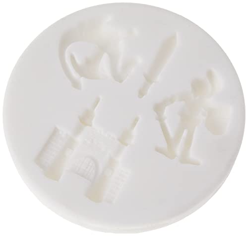 Silikomart Silikonform für Tortendekoration 71.414.00.0096, Zucker slk314 Mittelalter Silikon Weiß Silikomart Silikonform für Tortendekoration 71.414.00.0096, Zucker slk314 Mittelalter Silikon Weiß von silikomart