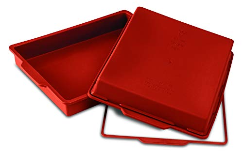 Silikomart SFT 300 RECHTECKIG SILIKONFORM 280X220 H 40 MM, Silikon, terracotta Silikomart SFT 300 RECHTECKIG SILIKONFORM 280X220 H 40 MM, Silikon, terracotta von silikomart