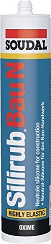 Silikondichtstoff Silirub Bau N transparent, 310 ml von Unbekannt