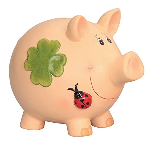 Spardose Sparschwein XL Maikäfer Klee 30 cm Money Box Bank von Unbekannt