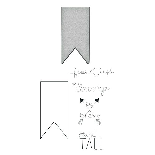 Spellbinders "Fearless Stempel/sterben Set, Metall, Mehrfarbig Spellbinders "Fearless Stempel/sterben Set, Metall, Mehrfarbig von Spellbinders