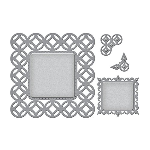 Spellbinders Nestabilities Kreis Contempo Sterben, Metall, braun von Spellbinders