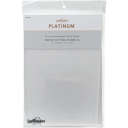 Spellbinders XL Platinum Schneidplatten, Polycarbonat, Halbblickdicht, X-Large von Spellbinders