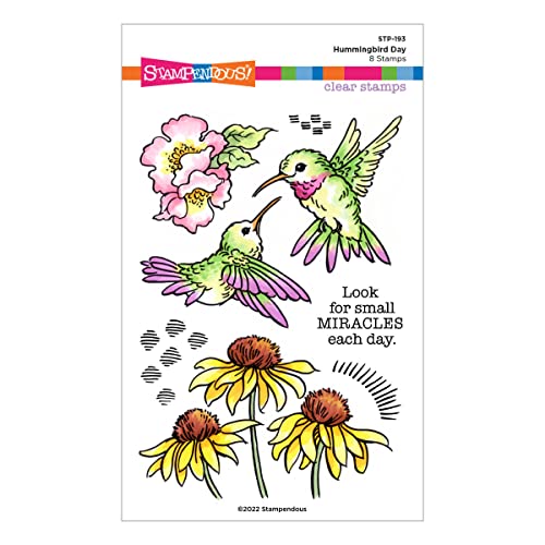 Spellbinders STP-193 Kolibri-Day Stempel-Set aus der Stampendous Spring Collection Spellbinders STP-193 Kolibri-Day Stempel-Set aus der Stampendous Spring Collection von Spellbinders