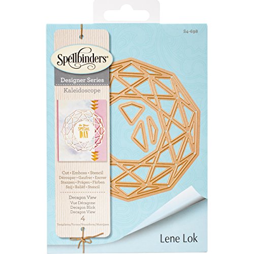 Spellbinders "Shapeabilities zehneckigen View sterben, braun von Spellbinders