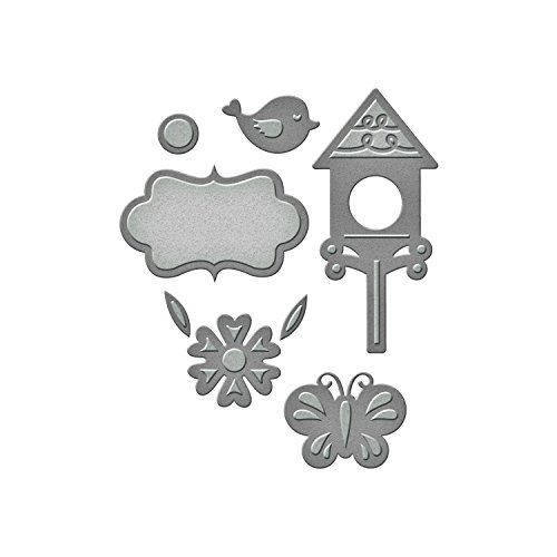 Spellbinders d-Lites Springtime Sterben, Metall, braun von Spellbinders