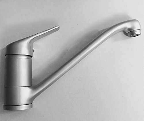 Spültischarmatur Küchenarmatur Küche Wasserhahn silber matt Spültischarmatur Küchenarmatur Küche Wasserhahn silber matt von Unbekannt