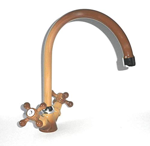 Spültischarmatur Küchenarmatur Zweihand Retro Nostalgie braun Spültischarmatur Küchenarmatur Zweihand Retro Nostalgie braun von Unbekannt