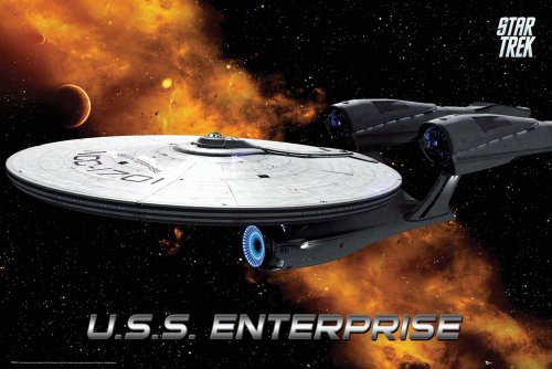 Star Trek – USS Enterprise – 61 x 91.5 cm zeigt/Poster von Unbekannt