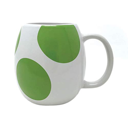 Super Mario 3D Tasse in einer Geschenkbox (Yoshi Ei Design) 11oz Keramiktasse - Offizielles Lizenzprodukt von Pyramid International