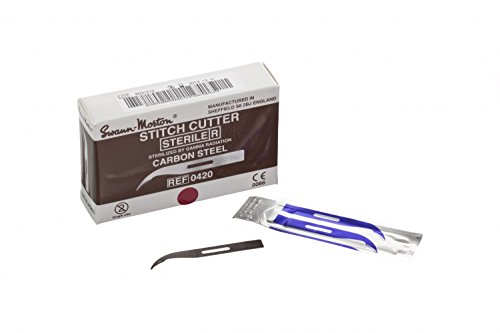 Swann Morton SMSC Einweg Stitch Cutter, steril (100 Stück) von Swann-Morton