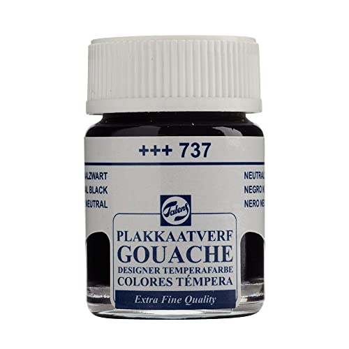 TALENS Extra Fine Gouache JAR 16ML NEUTRAL BLACK von Talens