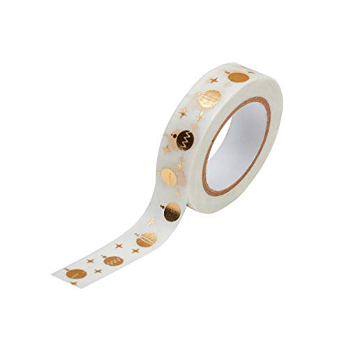 Toga Masking Tape, Weiß und Gold, 10 m von Toga