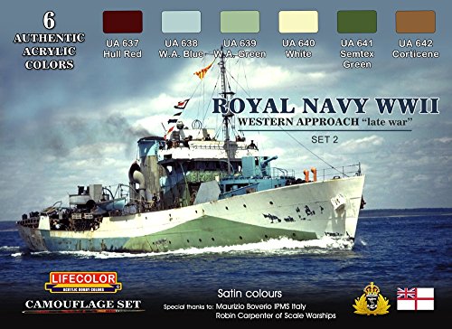 Tarnfarben Set LifeColor CS34 ROYAL NAVY WWII set2 Tarnfarben Set LifeColor CS34 ROYAL NAVY WWII set2 von Lifecolor