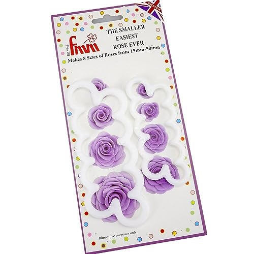 Fmm Sugarcraft Ltd Fondant Icing Cutter Set 2/Pkg-Easiest Rose Ever von FMM Sugarcraft