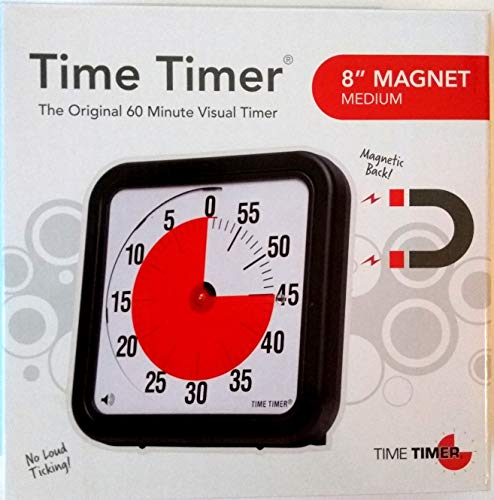 Time Timer medium 8" mit magnetischer Rückwand von TIME TIMER