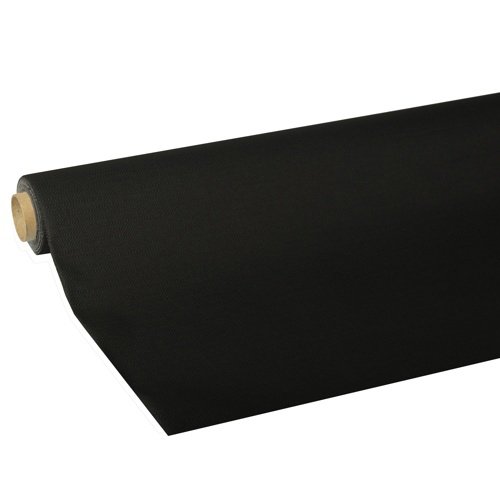 Tischdecke, Tissue"ROYAL Collection" 5 m x 1,18 m schwarz; Tischdecke aus 5-lagigem Tissue auf Rolle von Unbekannt