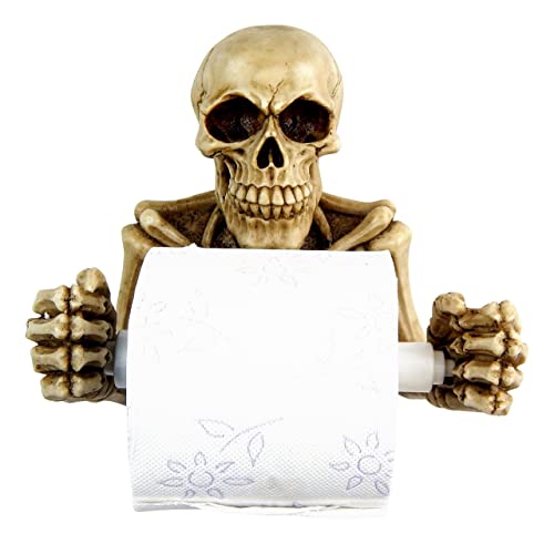 Unbekannt Toilettenpapierhalter Totenkopf Skelett Schädel Skull WC Papier Halter von Unbekannt