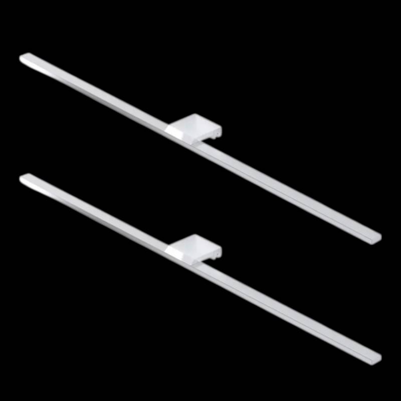Triga Led Spiegelleuchte Lampe Leuchte Spiegellampe Led Ip44 Chrom 2 Stück B-Ware von Unbekannt