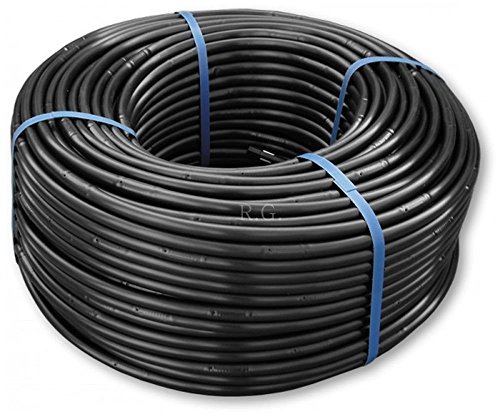 Unbekannt Tropfschlauch Perlschlauch Tropfrohr 16 mm Tropferabstand 33cm ab 25 bis 400M (125m) von Unbekannt