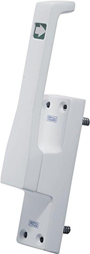 Türtreibriegel aufliegend Pfeil, eckig, rechts, Hub 23 mm, silber eloxiert ; 1 Stück von Unbekannt