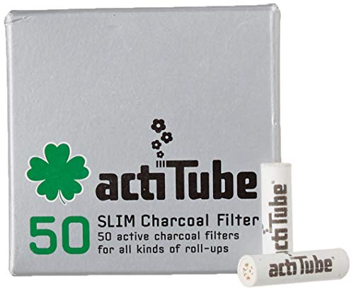 Tune Slim Aktivkohlefilter 7,1mm, 1 x 50 Stücke von actiTube