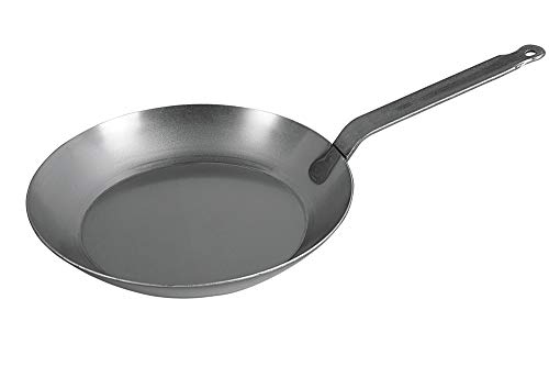 Turk Eisenpfanne schwer 28cm mit flachen Stiel von Unbekannt