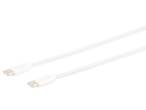 USB-C Ladekabel, 2.0, ABS, weiß, 0,5 m von Unbekannt