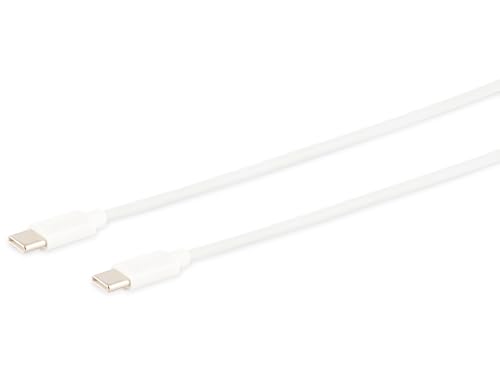 USB-C Ladekabel, 2.0, ABS, weiß, 1,5 m von Unbekannt