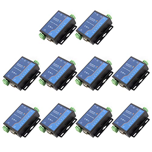 USR-TCP232-410S Industrielle RS232/RS485 Serielle zu Ethernet-Konverter, unterstützt Modbus RTU & TCP-Terminal-Netzteil RS232 RS485 auf TCP/IP-Modul (10 Stück) von JMT