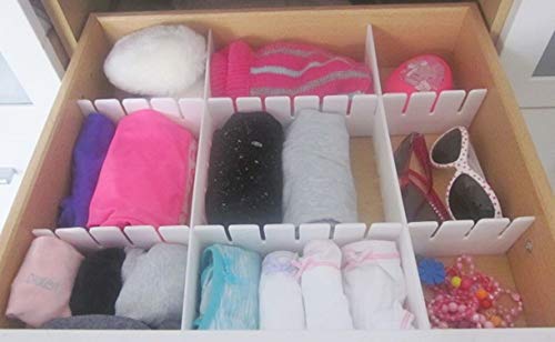 unbekannt 12 x Schubladeneinteiler XXL Schubladenteiler Fachteiler Zuschneidbar 60 x 14 cm von unbekannt