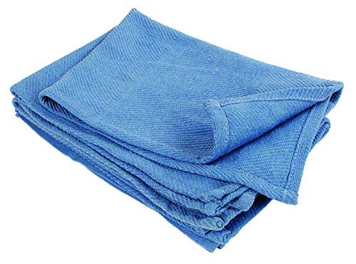 Unbekannt 24 Pieces-New blau Glas Reinigung Shop Handtücher/von Huck-/chirurgischer/Details Handtücher Reinigung Handtücher von Unbekannt