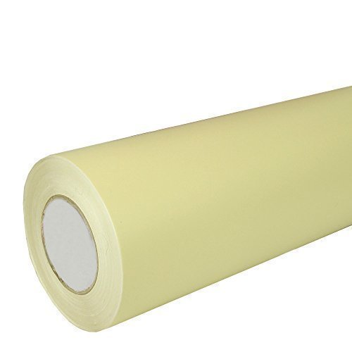 Unbekannt 5,39€/m² Rapid Teck® Matt Folie - 082 Beige - Klebefolie - 5m x 63cm - Folie Matt Plotterfolie - Klebefolie selbstklebend - auch als Moebelfolie - Dekofolientage von Unbekannt