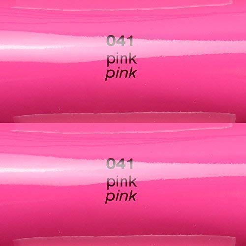 Unbekannt 5,60€/m² Oracal 651 Folie - 5m x 0,63m - 041 Pink - Glanz Klebe Moebel Plotter Selbstklebend - Orafol Plotterfolie glänzend von Unbekannt