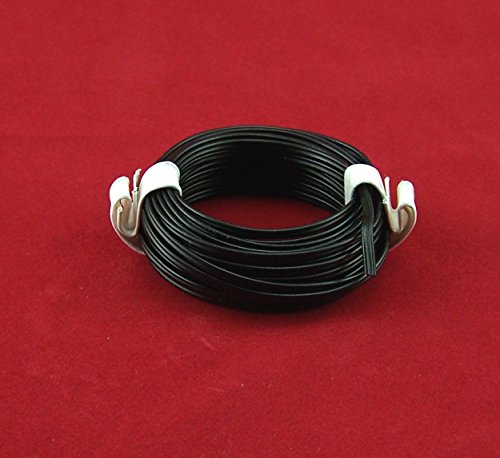 Unbekannt 5 Meter (EUR 0,60EUR/M). Kabel 2-adrig schwarz, bis 12V. Für Puppenstube, Krippe von Unbekannt