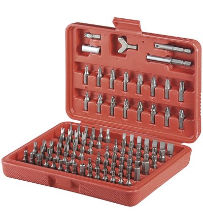 100 teiliger BIT-SATZ 100tlg Bit Satz Set Box Bitsatz Bitset Bit Sotiment von Unbekannt