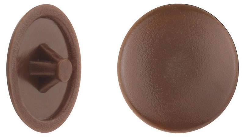 Connex Abdeckkappe Abdeckkappen Ø 12 mm für PZ Schrauben braun - 50 Connex Abdeckkappe Abdeckkappen Ø 12 mm für PZ Schrauben braun - 50 von Connex