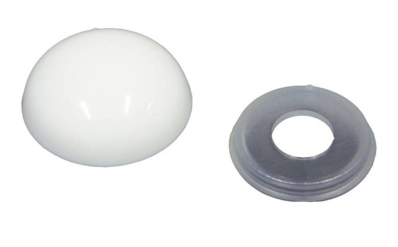 Connex Abdeckkappe Abdeckkappen Ø 15 mm weiß von Connex