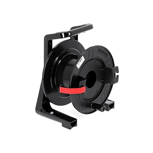 Adam Hall 70224 - Kabeltrommel, schwarz, Größe S von Adam Hall Cables