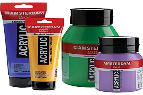 Unbekannt Amsterdam Standard Acrylic Paint 250ml-Naphthol Red Deep von Talens