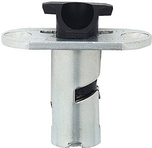 Unbekannt B 0002 BKS Schaltschloss Fluchttürschloss Stulp 54x20 für automatische Verriegelung oben, Türflügelverriegelung DM30-65mm Stahl verzinkt 1895, Silber von Unbekannt