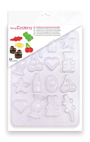 Backform für 16 Süßigkeiten und Schokoladen von ScrapCooking