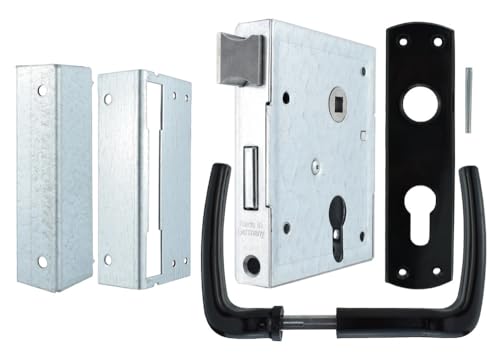Unbekannt Basi 9900-0003 Stumpfdrückerschloss Silber, Multicolor von Unbekannt