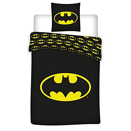 Unbekannt Batman - Parure de lit 140X200 - '100% Microfibre' von Batman