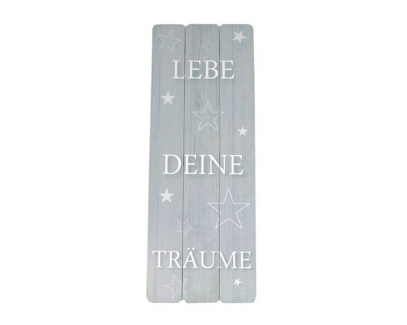 Bild Wanddeko Schild MDF Holzschild Lebe deine Träume Grau, Oberfläche laminiert Bild Wanddeko Schild MDF Holzschild Lebe deine Träume Grau, Oberfläche laminiert von OTTO