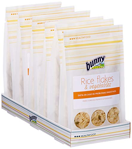 Unbekannt Bunny GRANOS DE ARROZ Y VERDURAS 6X80GR, Schwarz, Normal von Bunny