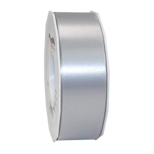 Präsent Ringelband 40 mm - 91 m silber von PRÄSENT